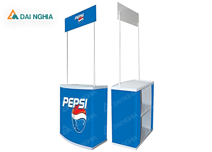 In Standee quầy Pepsi