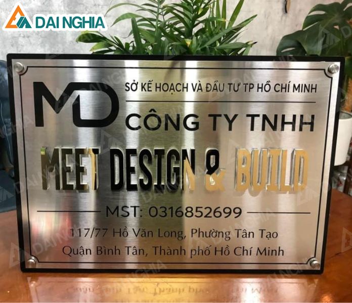 Thiết kế theo yêu cầu biển ALU đẹp