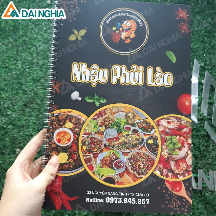 Menu quán nhậu Phủi Lào